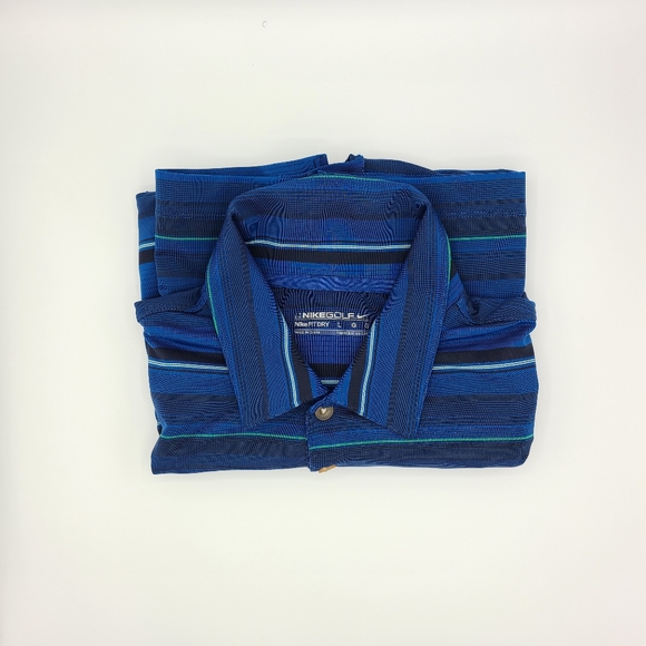 Nike Golf Fitdry Polo T-Shirt / Men's Large / Blue - Picture 3 of 3